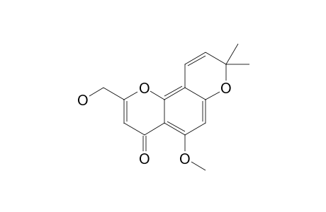 2-HYDROXYMETHYLALLOPTAEROXYLIN-5-METHYLETHER