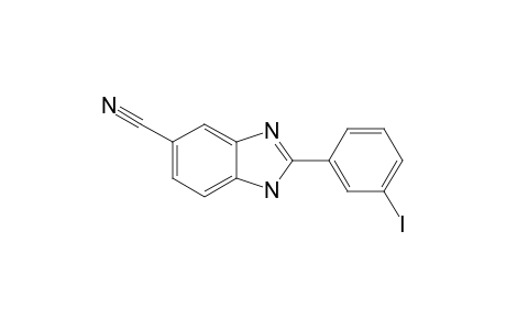 3-IODO-1-(5'-CYANOBENZIMIDAZOL-2'-YL)-BENZENE