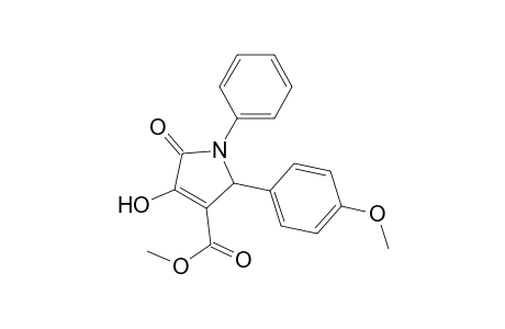 1H-Pyrrole-3-carboxylic acid, 2,5-dihydro-4-hydroxy-2-(4-methoxyphenyl)-5-oxo-1-phenyl-, methyl ester