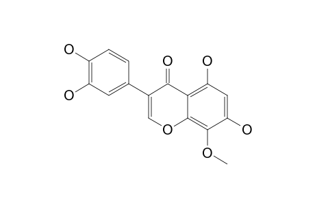 5,7,3',4'-TETRAHYDROXY-8-METHOXY-ISOFLAVONE