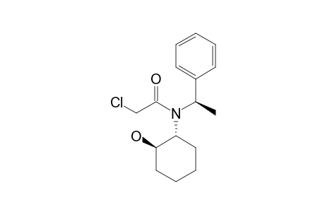 (1R,2R,1'S)-N-2''-CHLORACETYL-2-(1'-PHENYL)-ETHYL-AMINOCYCLOHEXANOL