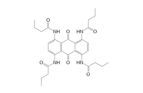 Butanamide, N,N',N'',N'''-(9,10-dihydro-9,10-dioxo-1,4,5,8-anthracenetetrayl)tetrakis-