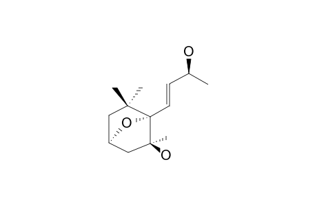 (3R,5S,6S,7E,9R)-5,6-DIHYDRO-5-HYDROXY-3,6-EPOXY-BETA-IONOL