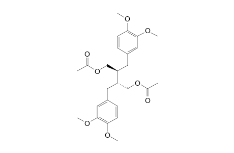 (8R,8'R)-3,4,3',4'-TETRAMETHOXYLIGNAN-9,9'-DIYL-DIACETATE