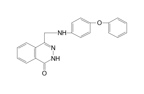 4-[(p-PHENOXYANILINO)METHYL]-1(2H)-PHTHALAZINONE