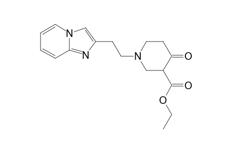 2-[2-(3-ETHOXYCARBONYL-4-OXOPYRIDINE)-ETHYL]-IMIDAZO-[1,2-A]-PYRIDINE