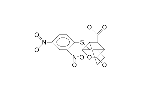 Methyl-(2sr, 7RS)-2-(2',4'-dinitrophenylthio)-4-oxa-5-oxotricyclo-[4.4.0.0(3,8)]-decan-7-carboxylate