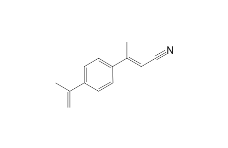 (E)-3-(4-(Prop-1-en-2-yl)phenyl)but-2-enenitrile