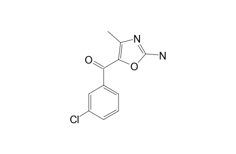 2-Amino-5-(3'-chlorobenzoyl)-4-methyloxazole