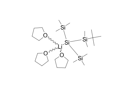 (TERT.-BUTYLME2SI)(ME3SI)2SILI.3THF