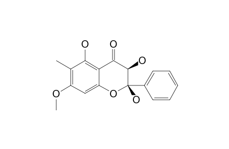 CIS-2,3,5-TRIHYDROXY-6-METHYL-7-METHOXY-FLAVANONE