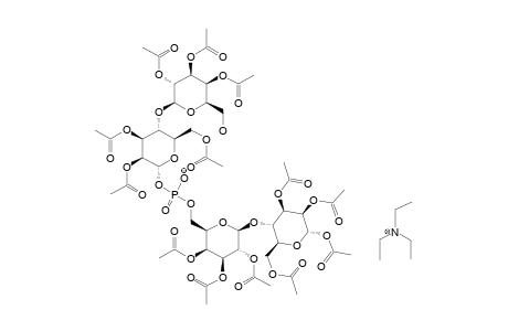 #9;2,3,4-TRI-O-ACETYL-BETA-D-GALACTOPYRANOSYL-(1->4)-1,2,3,6-TETRA-O-ACETYL-ALPHA-D-MANNOPYRANOSIDE-6-(2,3,4-TRI-O-ACETYL-BETA-D-GALACTOPYRANOSYL-(1->4)-2,3,6-