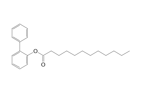 2-biphenylol, dodecanoate