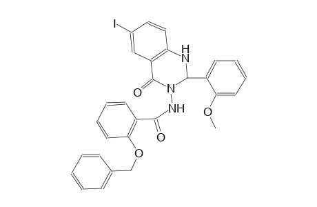 2-(benzyloxy)-N-(6-iodo-2-(2-methoxyphenyl)-4-oxo-1,4-dihydro-3(2H)-quinazolinyl)benzamide