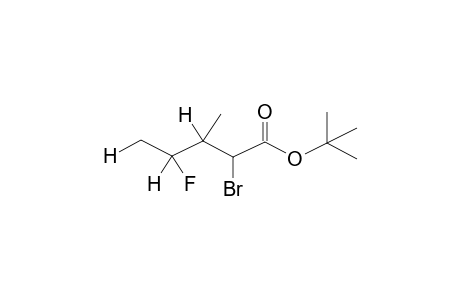 TERT-BUTYL 2-BROMO-4-FLUORO-3-METHYLPENTANOATE