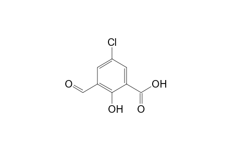 5-Chloro-3-formyl-2-hydroxybenzoic acid