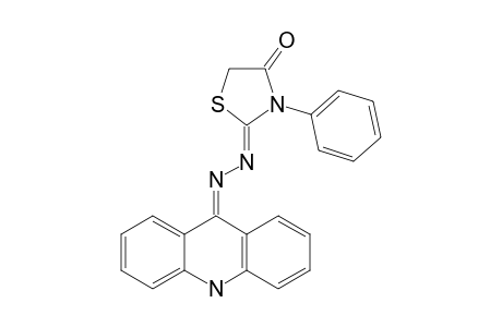 2'-(9,10-DIHYDROACRIDIN-9-YLIDENE)-HYDRAZONO-3'-PHENYL-1',3'-THIAZOLIDIN-4'-ONE