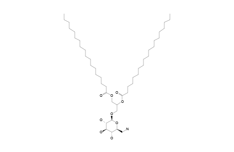 1-OCTADECANOYL-2-NONADECANOYL-3-O-(6-AMINO-6-DEOXY)-O-BETA-D-GLUCOPYRANOSYL-SN-GLYCEROL