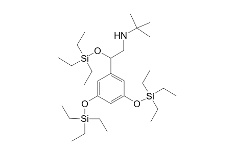 Tri-o-triethylsilyl derivative of Terbutaline