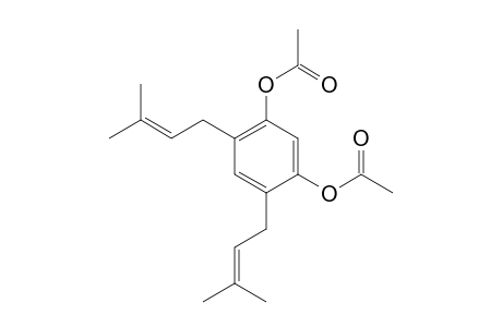 1,3-DIACETOXY-4,6-DI-(3-METHYL-2-BUTEN-1-YL)-BENZENE