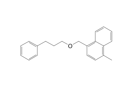 Naphthalene, 1-methyl-4-[(3-phenylpropoxy)methyl]-