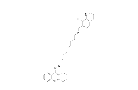 2-METHYL-7-{[9-(1,2,3,4-TETRAHYDROYCRIDIN-9-YLAMINO)-NONYLAMINO]-METHYL}-QUINOLIN-8-OL