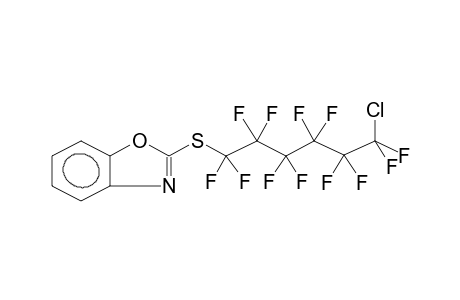 2-(6-CHLOROPERFLUOROHEXYLTHIO)BENZOXAZOLE