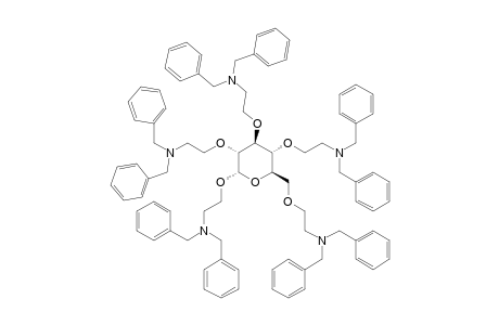 (2-N,N-DIBENZYL-AMINO-ETHYL)-2,3,4,6-TETRA-O-(2-N,N-DIBENZYL-AMINO-ETHYL)-ALPHA-D-GLUCOPYRANOSIDE