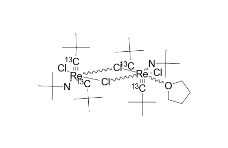 [RE-[(13)C-T-BU)]-[(13)CH-T-BU]-(NH2-T-BU)CL2]2-(THF);MAJOR-ISOMER