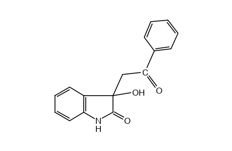 3-hydroxy-3-phenacyl-2-indolinone