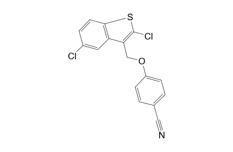 p-[(2,5-dichlorobenzo[b]thien-3-yl)methoxy]benzonitrile