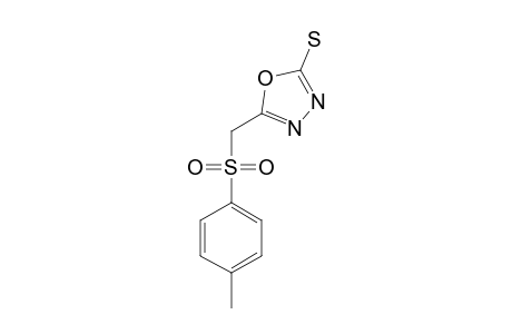 5-[(4-METHYLPHENYL)-SULFONYLMETHYL]-[1,3,4]-OXADIAZOLE-2-THIOL