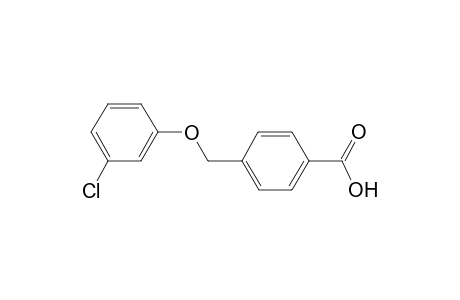 4-[(3-Chlorophenoxy)methyl]benzoic acid