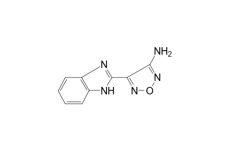 4-(1H-benzimidazol-2-yl)-1,2,5-oxadiazol-3-amine