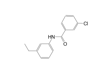 3-chloro-N-(3-ethylphenyl)benzamide