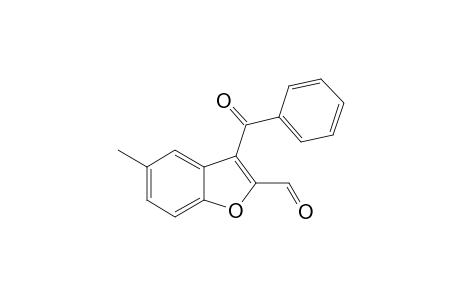 3-Benzoyl-5-methylbenzofuran-2-carbaldehyde