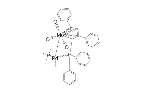 [5-ETA-(1-PH2P-2,4-PH2)-C5H2]-(CO)3-MO-PD-(PME3)I