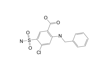 N-Benzyl-4-chloro-5-sulfamoylanthranilic acid