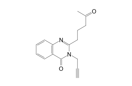 2-(4-ketopentyl)-3-propargyl-quinazolin-4-one