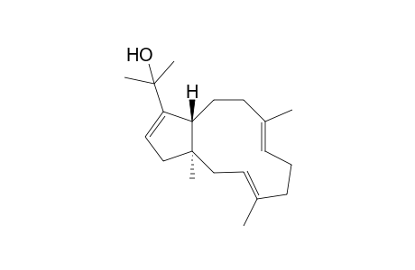 2-[(3aS,5E,9E,12aR)-3a,6,10-trimethyl-4,7,8,11,12,12a-hexahydro-3H-cyclopentacycloundecen-1-yl]propan-2-ol