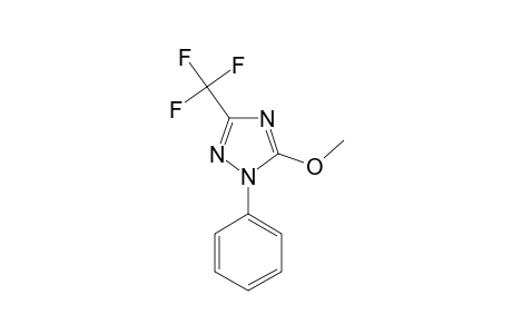 5-METHOXY-1-PHENYL-3-TRIFLUOROMETHYL-1,2,4-TRIAZOLE