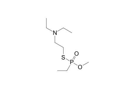 O-METHYL-S-2-DIETHYLAMINOETHYL-ETHYLPHOSPHONOTHIOLATE