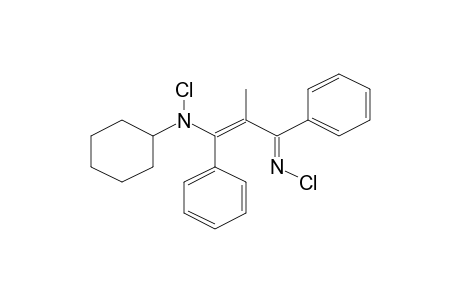 1,5-Diaza-2,4-pentadiene, 1,5-dichloro-1-cyclohexyl-3-methyl-2,4-diphenyl-