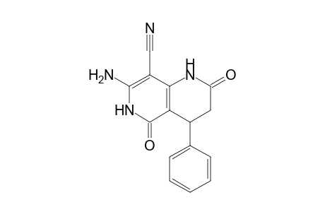 7-AMINO-8-CYANO-3,4-DIHYDRO-4-PHENYL-1,6-NAPHTHYRIDINE-2,5-(1H,6H)-DIONE