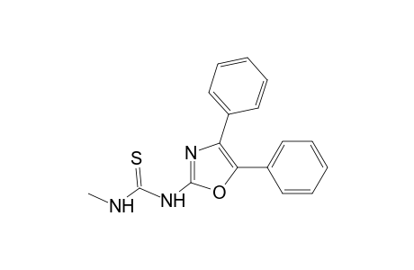 1-(4,5-diphenyl-2-oxazolyl)-3-methyl-2-thiourea