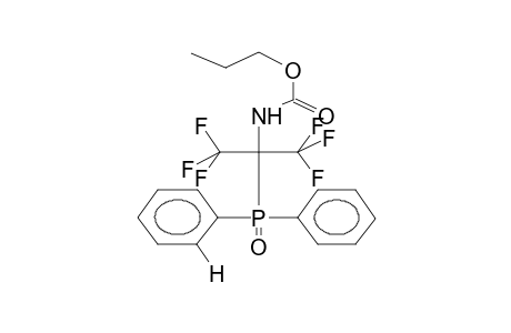 DIPHENYL-1-(PROPOXYCARBONYL)AMINO(PERFLUORO-1-METHYLETHYL)PHOSPHINOXIDE