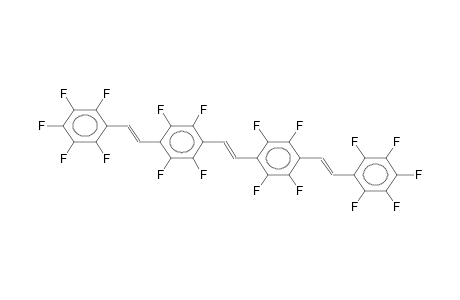 (E,E,E)-1,2-BIS[4-(2-PENTAFLUOROPHENYLVINYL)TETRAFLUOROPHENYL]ETHENE