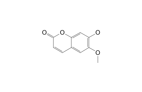 7-Hydroxy-6-methoxy-2H-1-benzopyran-2-one