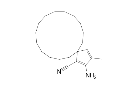 3-Amino-2-methyl-4-spiro[4.14]nonadeca-1,3-dienecarbonitrile