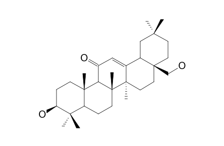 11-OXO-ERYTHRODIOL;3-BETA,28-DIHYDROXY-12-OLEANENE-11-ONE